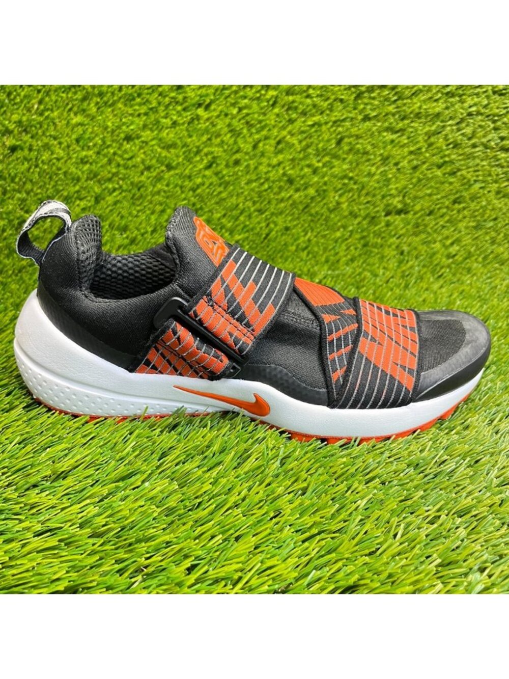 Nike Air Gimme Oklahoma State Womens Size 8 Black Running Spikeless Golf Shoes